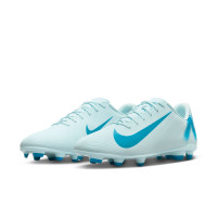 Nike Mercurial Vapor Club 16 Gras / Kunstgras Voetbalschoenen (MG) Lichtblauw Blauw