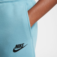 Nike Tech Fleece Sportswear Tracksuit Kids Light Blue Black