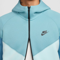 Nike Tech Fleece Sportswear Tracksuit Light Blue Turquoise Blue Black