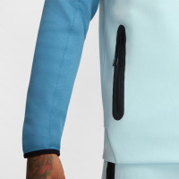 Nike Tech Fleece Sportswear Tracksuit Light Blue Turquoise Blue Black