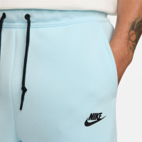 Nike Tech Fleece Joggingbroek Sportswear Lichtblauw Zwart