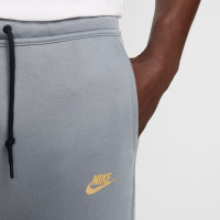 Nike Tech Fleece Sweat Pants Sportswear Grey Gold