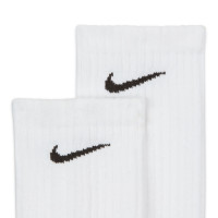 Nike Everyday Cushioned Sports Socks 3 Pack White