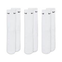 Nike Everyday Cushioned Sports Socks 3 Pack White