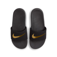 Nike Slippers Kawa Kids Zwart Goud