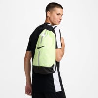 Nike Academy Gymtas Neongeel Zilver Zwart