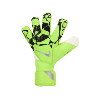 Nike Vapor Grip 3 Goalkeeper Gloves Neon Yellow Black Silver