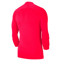 Nike Dri-FIT Park Long Sleeve Base Layer Kids Bright Red Black