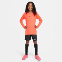 Nike Dri-FIT Park Ondershirt Lange Mouwen Kids Felrood Zwart