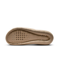 Nike Douche Slippers Victori One Lichtbruin Zwart