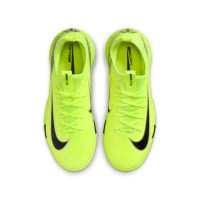 Nike Zoom Mercurial Vapor 16 Academy Indoor Football Boots (IN) Kids Neon Yellow Black Silver