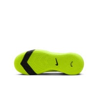 Nike Zoom Mercurial Vapor 16 Academy Indoor Football Boots (IN) Kids Neon Yellow Black Silver