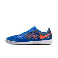 Nike Zaalvoetbalschoenen Lunar Gato II (IN) Blauw Oranje Wit