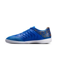 Nike Zaalvoetbalschoenen Lunar Gato II (IN) Blauw Oranje Wit