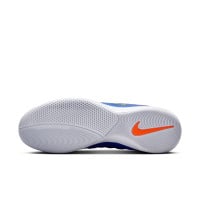 Nike Zaalvoetbalschoenen Lunar Gato II (IN) Blauw Oranje Wit