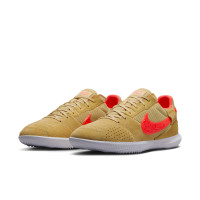 Nike Straatvoetbalschoenen Street Gato Goud Oranje Wit