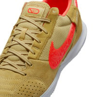 Nike Straatvoetbalschoenen Street Gato Goud Oranje Wit