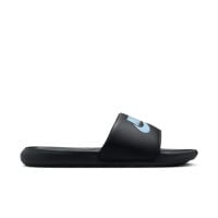 Nike Victori One Slides Black Light Blue