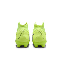 Nike Phantom Luna II Academy Grass/Artificial Grass Football Shoes (MG) Neon Yellow Silver Black