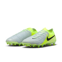 Nike Phantom GX II Elite Artificial Grass Football Shoes (AG) Neon Yellow Silver Black