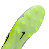 Nike Phantom GX II Elite Artificial Grass Football Shoes (AG) Neon Yellow Silver Black