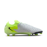 Nike Phantom GX II Elite Gras Football Shoes (FG) Neon Yellow Silver Black