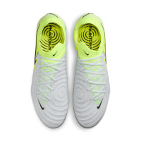 Nike Phantom GX II Elite Gras Football Shoes (FG) Neon Yellow Silver Black