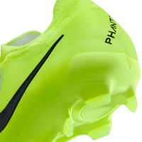 Nike Phantom GX Pro II Grass Football Shoes (FG) Silver Black Bright Yellow