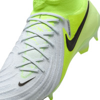 Nike Phantom Luna II Elite Gras Football Shoes (FG) Neon Yellow Silver Black