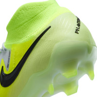 Nike Phantom Luna II Elite Gras Football Shoes (FG) Neon Yellow Silver Black