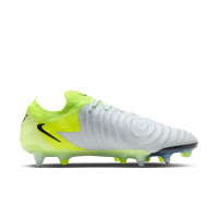 Nike Phantom GX II Elite IJzeren-Nop Voetbalschoenen (SG) Anti-Clog Neongeel Zilver Zwart