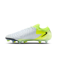 Nike Phantom GX II Elite IJzeren-Nop Voetbalschoenen (SG) Anti-Clog Neongeel Zilver Zwart