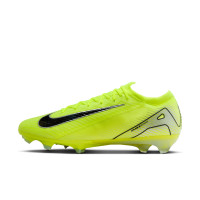 Nike Zoom Mercurial Vapor 16 Elite Gras Football Shoes (FG) Neon Yellow Black Silver