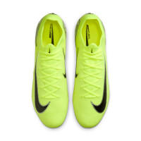 Nike Zoom Mercurial Vapor 16 Elite Gras Football Shoes (FG) Neon Yellow Black Silver