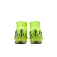 Nike Zoom Mercurial Superfly 10 Elite Artificial Grass Football Shoes (AG) Neon Yellow Black Silver