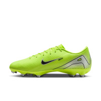 Nike Zoom Mercurial Vapor 16 Academy Gras / Kunstgras Voetbalschoenen (MG) Neongeel Zwart Zilver