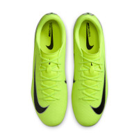 Nike Zoom Mercurial Vapor 16 Academy Grass/Artificial Grass Football Shoes (MG) Neon Yellow Black Silver