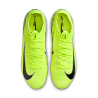 Nike Zoom Mercurial Vapor 16 Pro Gras Voetbalschoenen (FG) Neongeel Zwart Zilver