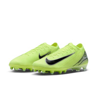 Nike Zoom Mercurial Vapor 16 Elite Artificial Grass Football Shoes (AG) Neon Yellow Black Silver