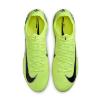 Nike Zoom Mercurial Vapor 16 Elite Kunstgras Voetbalschoenen (AG) Neongeel Zwart Zilver