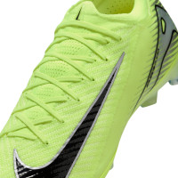 Nike Zoom Mercurial Vapor 16 Elite Artificial Grass Football Shoes (AG) Neon Yellow Black Silver