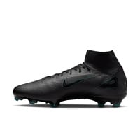 Nike Zoom Mercurial Superfly Pro 10 Grass Football Shoes (FG) Black Dark Green