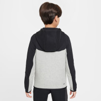 Nike Tech Fleece Trainingspak Sportswear Kids Zwart Grijs Antraciet