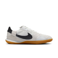 Nike Street Gato Straatvoetbalschoenen Lichtgrijs Zwart