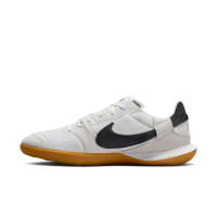 Nike Street Gato Straatvoetbalschoenen Lichtgrijs Zwart