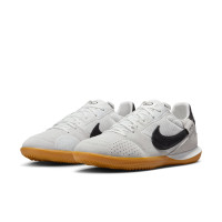 Nike Street Gato Straatvoetbalschoenen Lichtgrijs Zwart