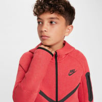 Nike Tech Fleece Vest Sportswear Kids Red Black