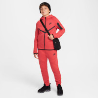 Nike Tech Fleece Vest Sportswear Kids Red Black