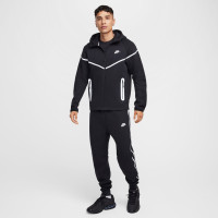 Nike Tech Fleece Sportswear Tracksuit Black Silver