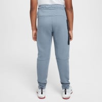 Nike Tech Fleece Joggingbroek Sportswear Kids Grijsblauw Lichtgeel Zwart